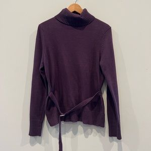 Allegory Purple Tunic with Belt
